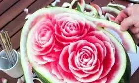 ویژه شب یلدا - میوه آرایی - تزیین هندوانه شب یلدا