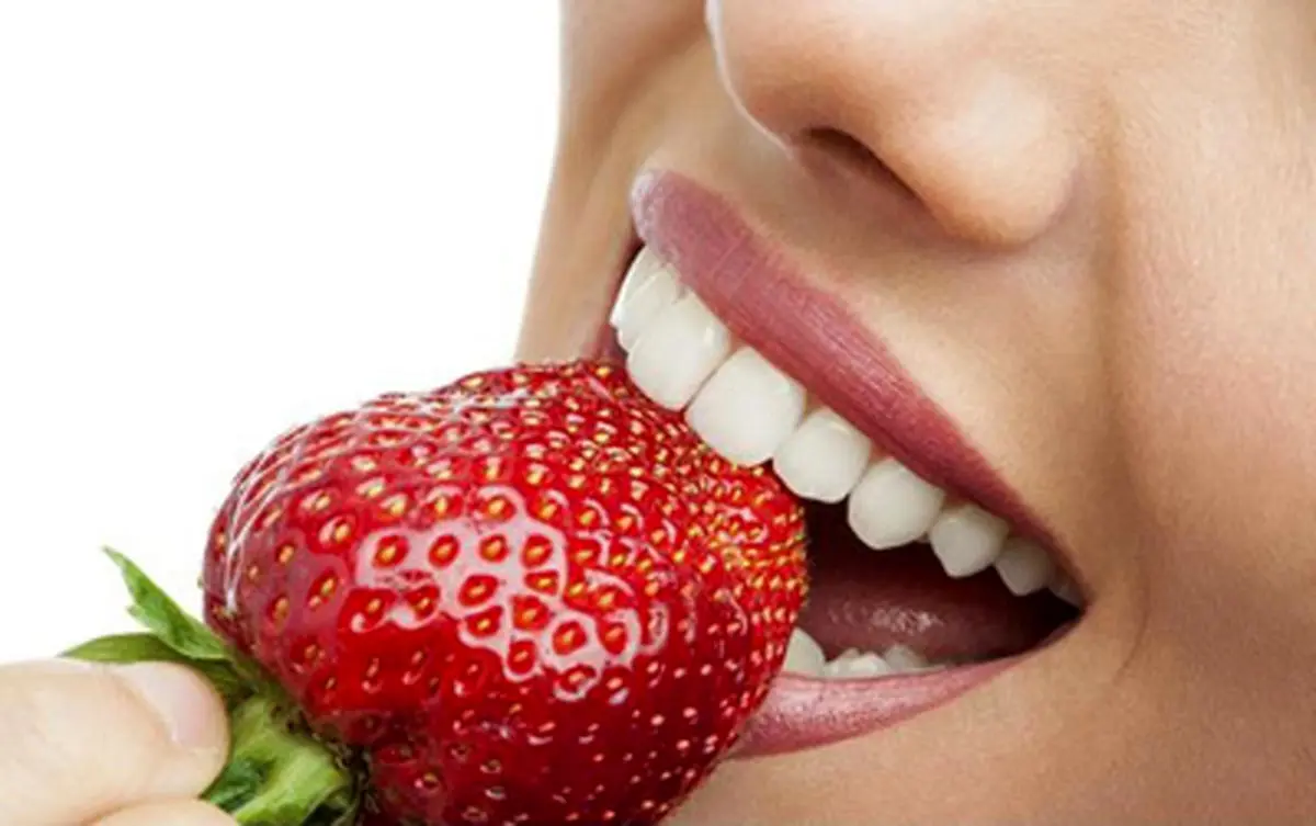 دندان‌هایی سفید با دستور غذایی!