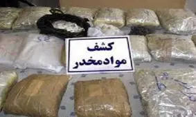 کشف ۸۵۱ کیلوگرم موادمخدر در کامیون حامل قیر