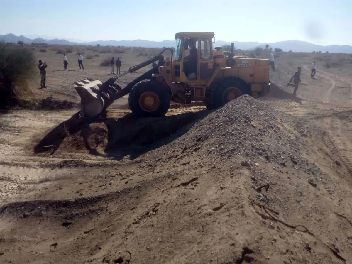 رفع تصرف از ۳۰ هکتار از اراضی ملی شهرستان منوجان