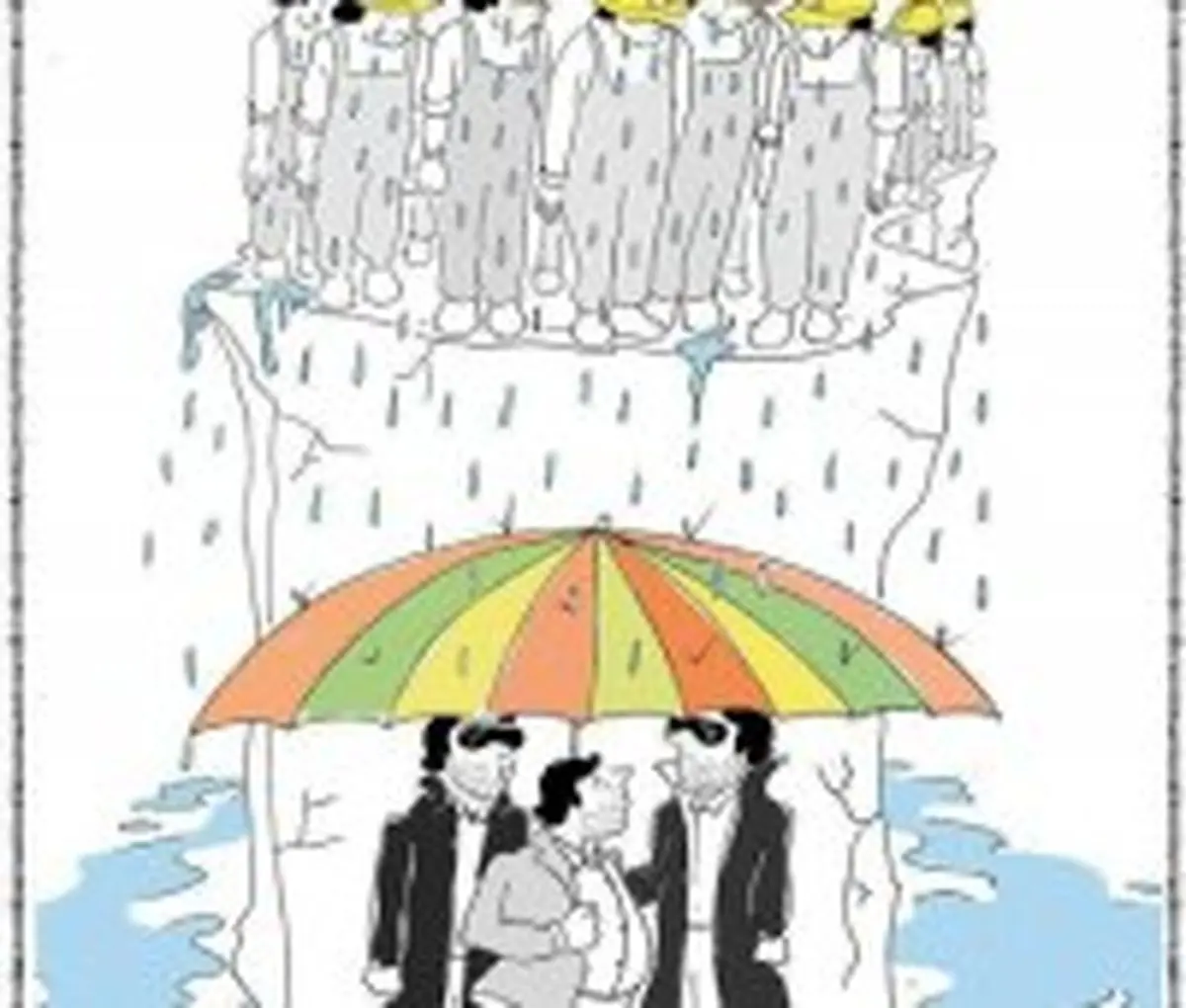 کاریکاتورهای مفهومی و تفکر برنگیز