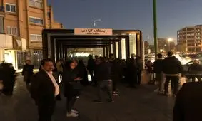 مترو اصفهان به دلیل قطع برق از مدار خارج شد