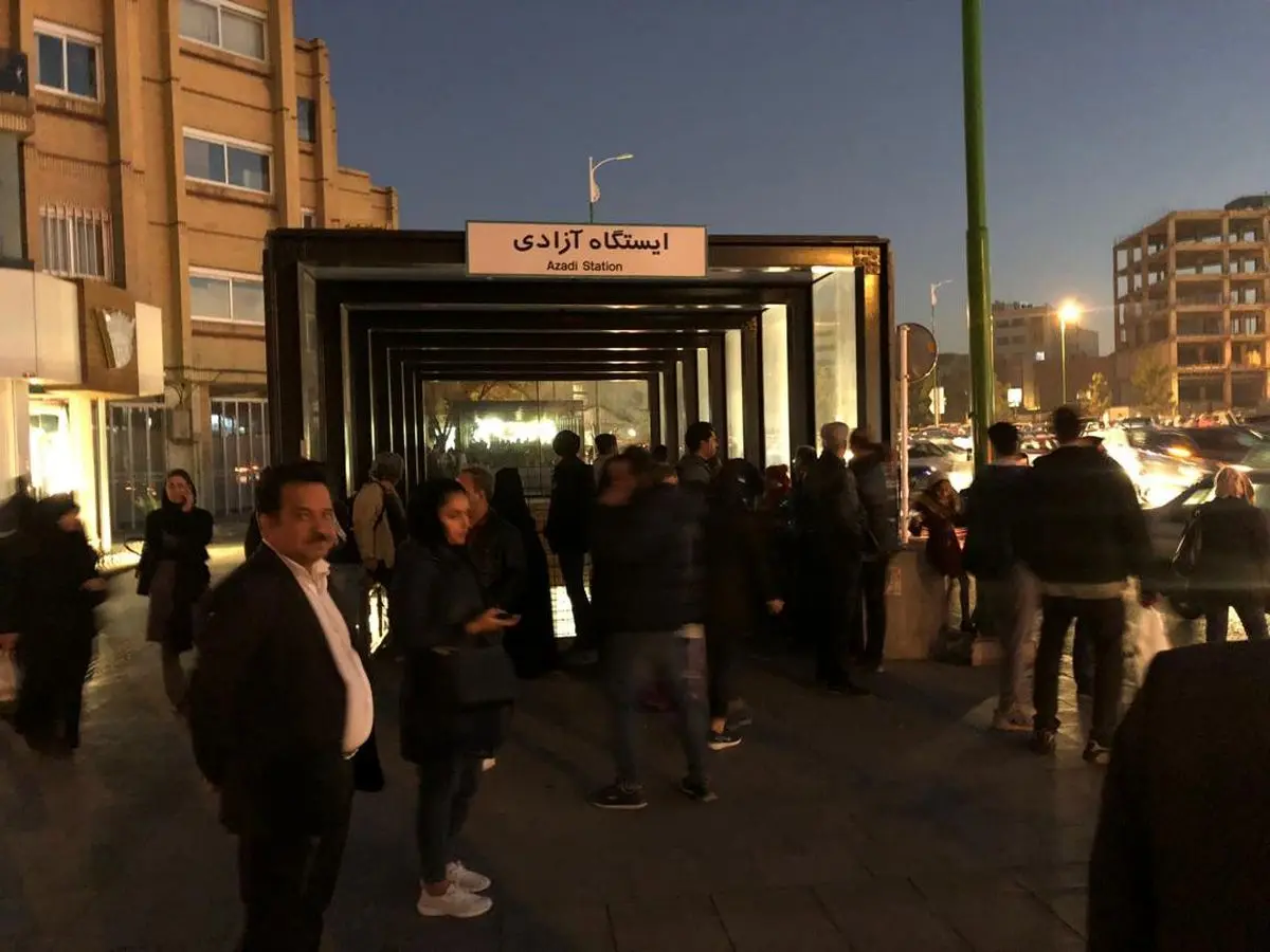 مترو اصفهان به دلیل قطع برق از مدار خارج شد