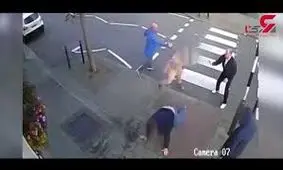 فیلمی از درگیری خونین 2 گروه اراذل و اوباش در خیابان