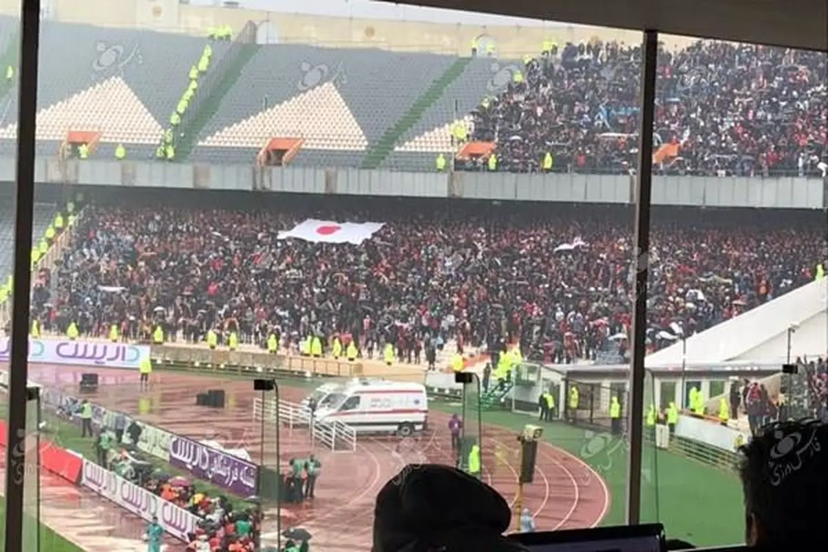 پرچم ژاپن دوباره در آزادی جنجال شد