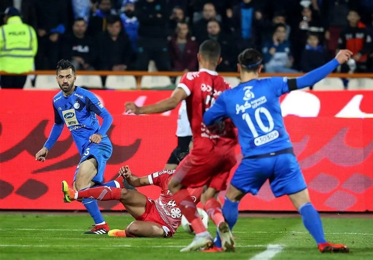 جدول لیگ برتر فوتبال پس از دیدار استقلال - پدیده