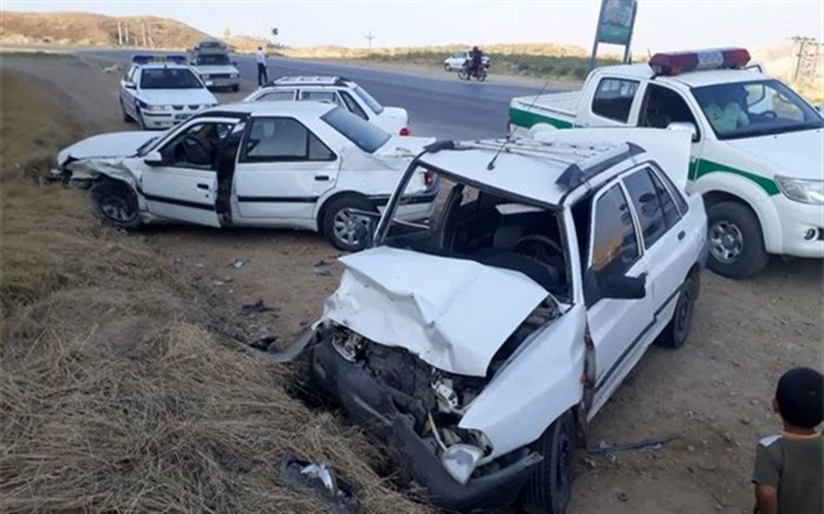 5 کشته در تصادف پراید و پژو در فارس