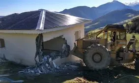 تخریب 4 خانه غیر مجاز در اسالم تالش