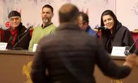 ویدئو/اکران مردمی بمب یک عاشقانه با حضور عوامل فیلم