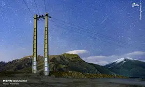 بارش بی نظیر شهاب+تصاویر