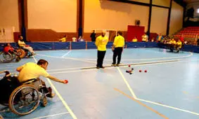 آغاز مسابقات لیگ بوچیا کشور در بابلسر