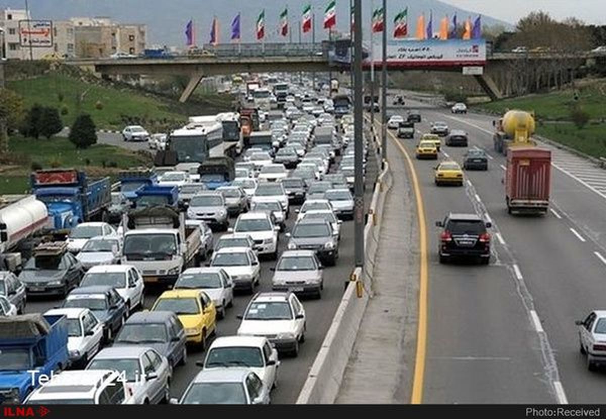 حجم بار ترافیکی بعد از ظهر امروز افزایش مییابد