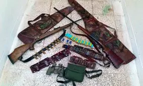 دستگیری ۴ شکارچی غیرمجاز در خراسان رضوی