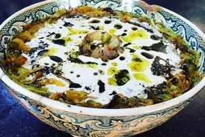 طرز تهیه آش جو با کشک