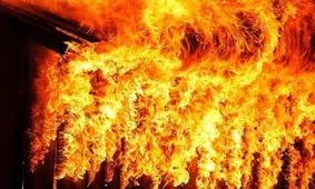 لحظات دلهره آور نجات یک پسربچه از آتش!+ فیلم