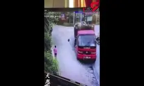 مرگ عجیب و ناگهانی مرد جوان با اصابت سنگی بی هدف + فیلم