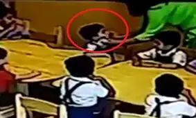 تنبیه عجیب دو دانش آموز توسط خانم معلم+ فیلم