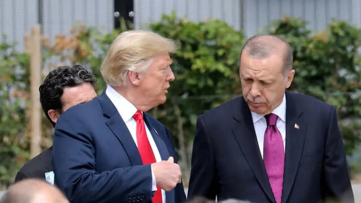 گفتگوی تلفنی اردوغان و ترامپ درباره تحولات اخیر سوریه
