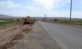 انتظار ۴۰ ساله تعریض جاده «چشین - ابرو» عملیاتی شد