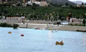 کلیپی کوتاه از پارک ساحلی یاسوج