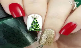 طراحی ناخن کریسمس؛ این طرح‌ها را امتحان کنید