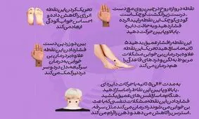 درمان بی خوابی با فشار دادن این نقاط از بدن