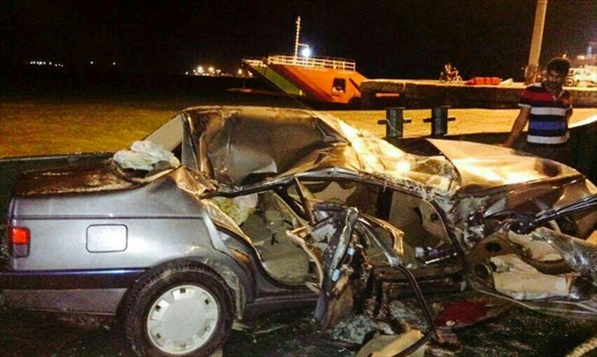 ۸ مصدوم در حادثه تصادف پژو ۴۰۵ با پرشیا