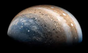 ناسا: جزئیاتی خارق‌العاده از سیاره مشتری +فیلم