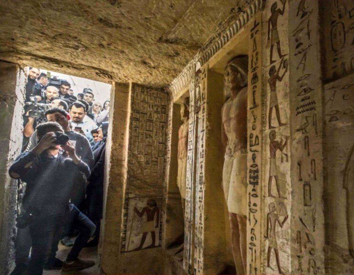 یک مقبره «بی نظیر» باستانی در مصر کشف شد