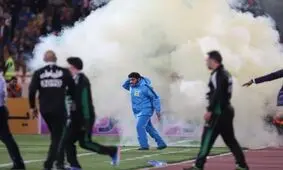 دعواي هواداران پرسپوليس و تراکتور بالا گرفت