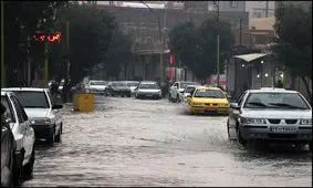 پیش‌بینی آبگرفتگی معابر عمومی و سیلابی شدن مسیلها در برخی از استان‌ها