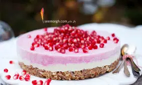 کیک شب یلدا، کیک انار یخچالی درست کنید