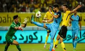 تساوی جنجالی در اهواز/سپاهان قهرمان نیم فصل شد