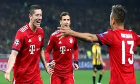 اعلام ترکیب بایرن مونیخ مقابل هانوفر