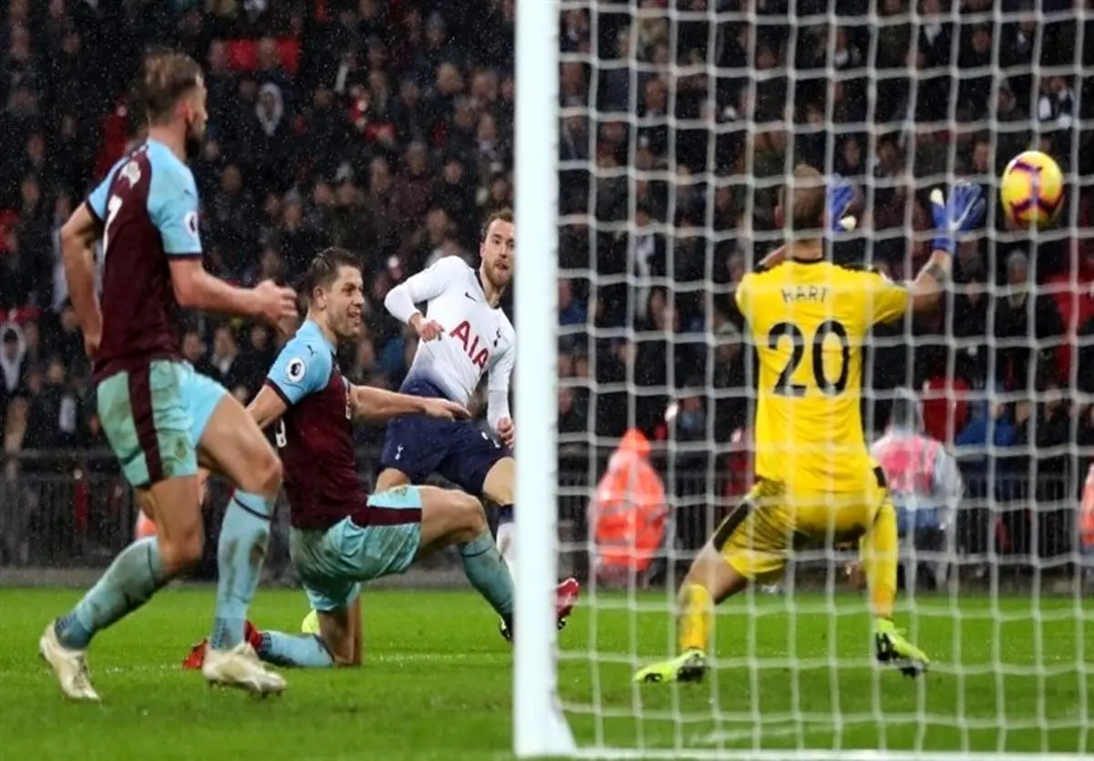 تاتنهام با برد خانگی سخت، جایگاهش را در رده سوم جدول تثبیت کرد