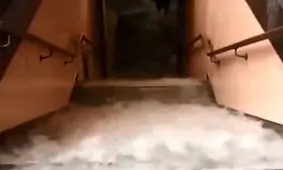 سیل در خیابان‌های ملبورن!+فیلم