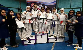درخشش تکواندوکاران مهابادی در مسابقات استانی