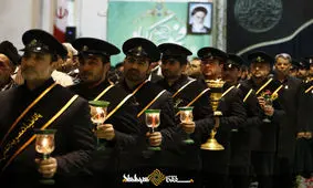 عکس/زمان مراسم شمع گردانی به مناسبت رحلت حضرت معصومه(س)