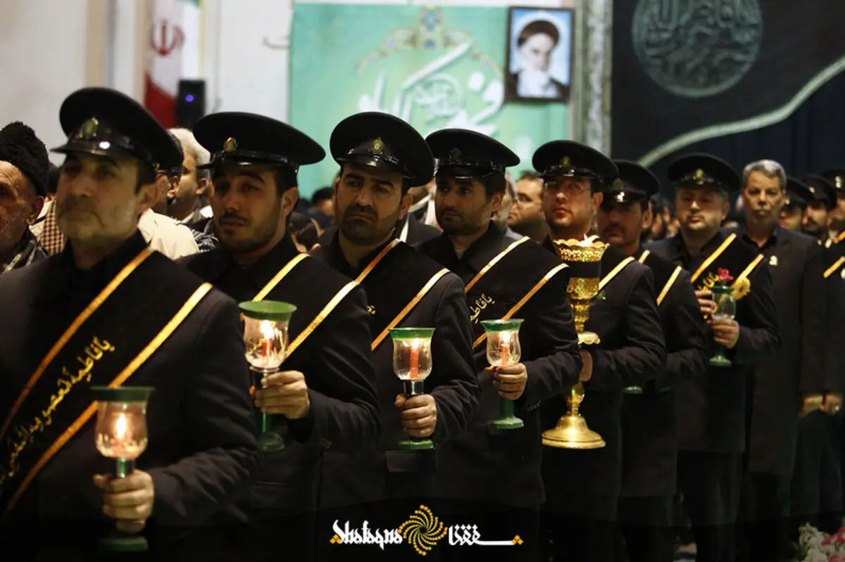 عکس/زمان مراسم شمع گردانی به مناسبت رحلت حضرت معصومه(س)