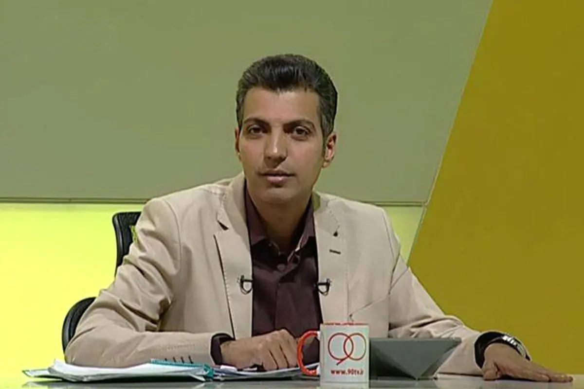 ویدئو/ترس عادل فردوسی پور از انفجار پرژکتور در برنامه نود