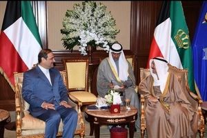 دیدار سفیر جدید ایران در کویت با امیر این کشور