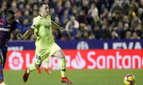 دوری یک ماهه مدافع بارسلونا از میادین