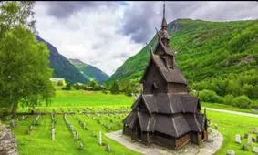 ویدئو/یک شاهکار معماری چوبی