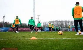 اردوی روبین‌کازان با بازیکنان ایرانی در ترکیه