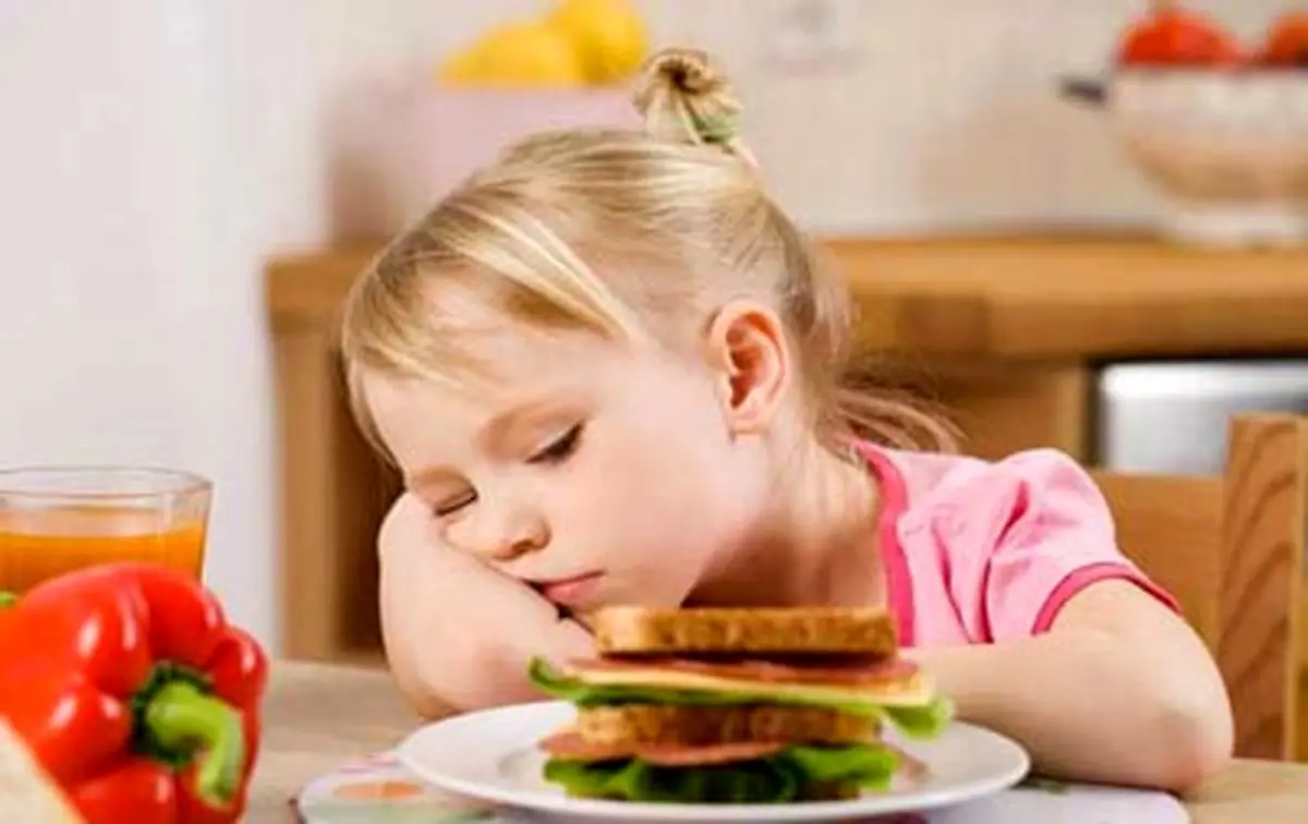 ﻿علت بی‌اشتهایی کودک