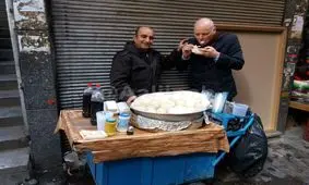 شلغم خوری سفیر آلمان در بازار بزرگ تهران