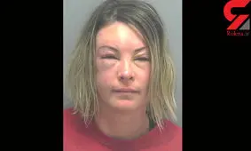 یک پلیس با آجر کتک خورد! +عکس