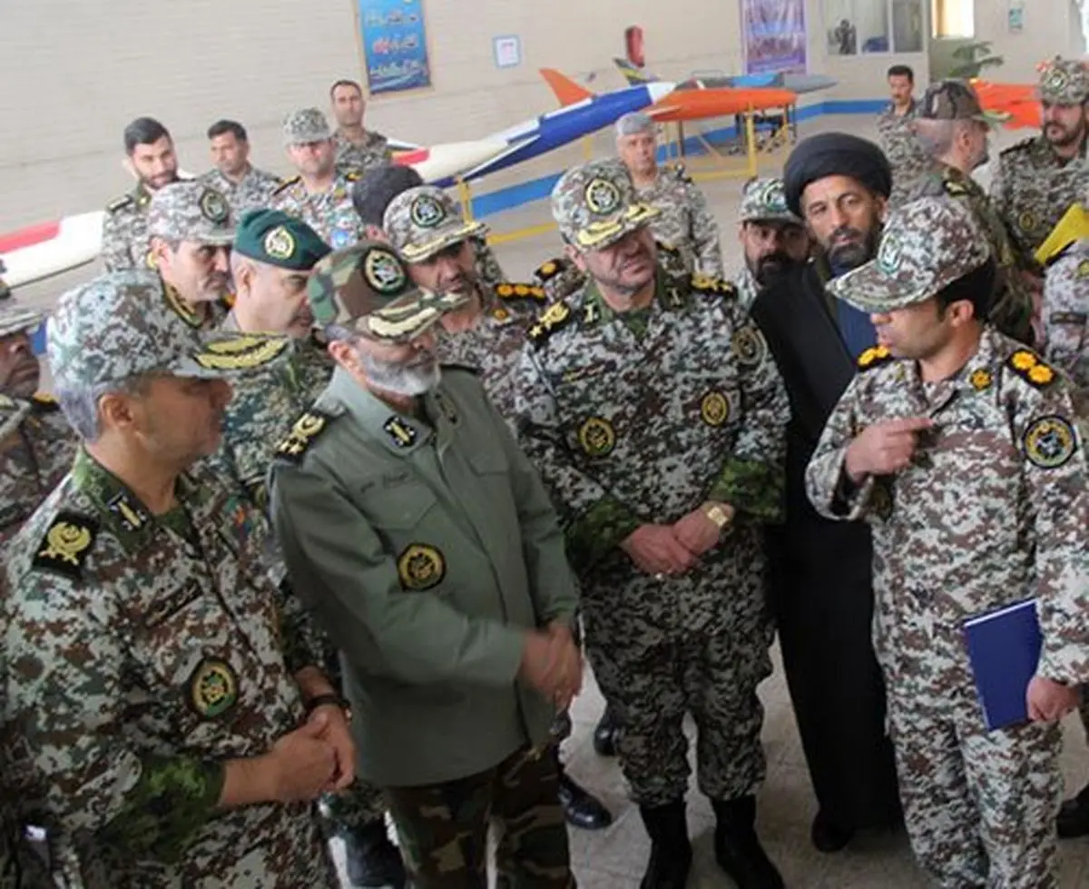 بازدید فرمانده کل ارتش از منطقه پدافند هوایی شمال شرق