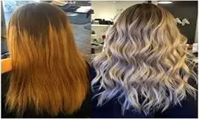 تکنیک رنگ موی آمبره