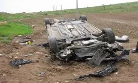 يك كشته و 7 مجروح براثر واژگوني سمند در اردبیل